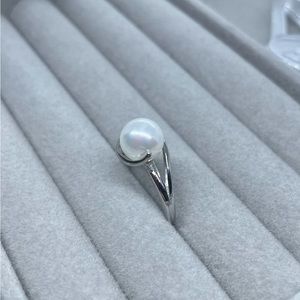 925 sterling silver fresh water pearl ring